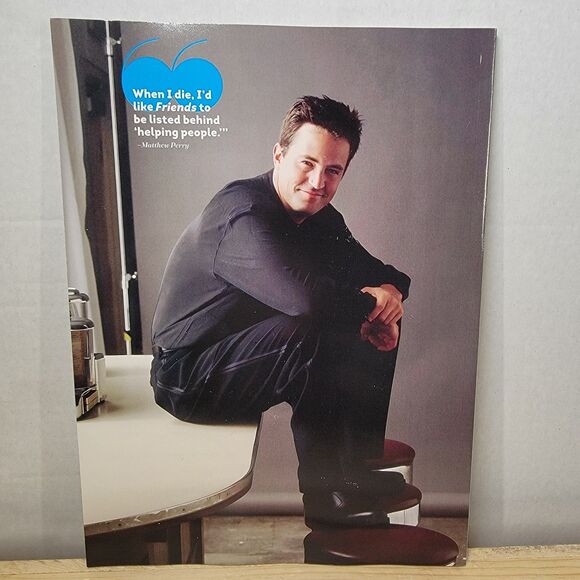 MAGAZINE Matthew Perry 1969-2023 NEW - Picture 3 of 3